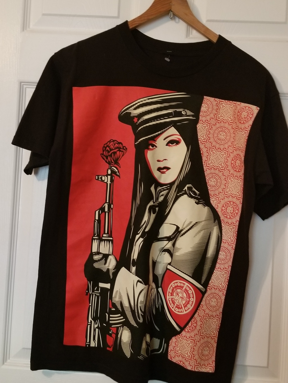 Obey Black Graphic Tee